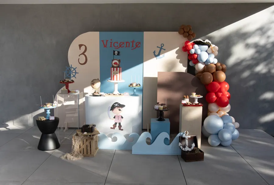 Decoração tema Piratas
