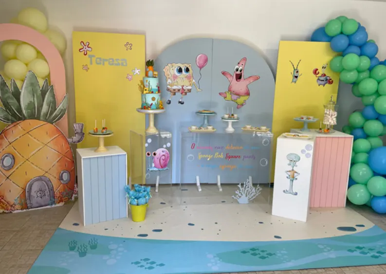 Decoração tema Sponge Bob