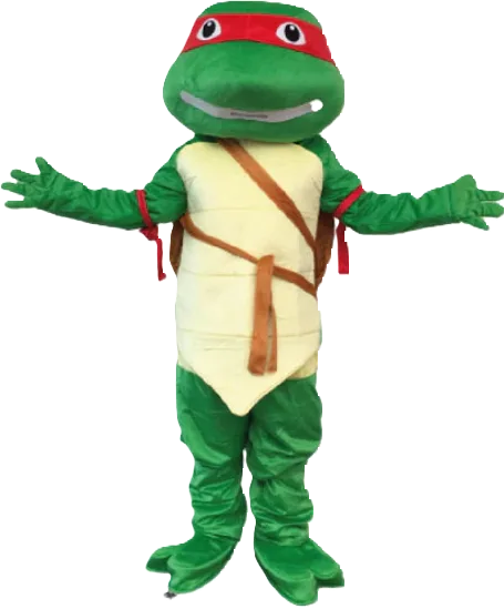 Mascote Tartaruga Ninja